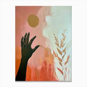 Ethereal Sun of Africa Canvas Print