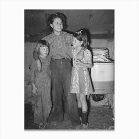 Untitled Photo, Possibly Related To Daughter Of Migrant In Tent Home Near Harlingen, Texas (See 32108 D) Canvas Print