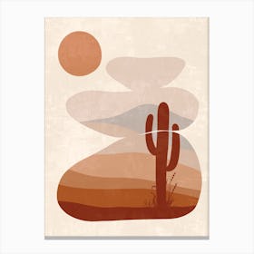 Desert Landscape 5 Canvas Print