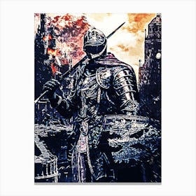 Dark Knight 3 Canvas Print