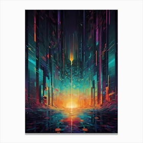 Cityscape 11 Canvas Print