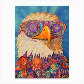 Eagle With Sunglasses 5 Canvas Print