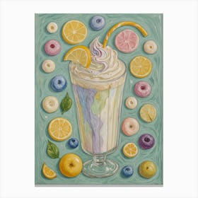 Milkshake Madness Canvas Print