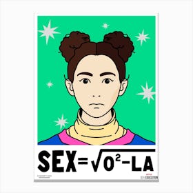 Sex = Canvas Print