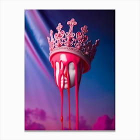 Crown Of Fragile Dreams. Queen Canvas Print