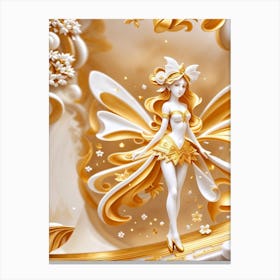 Golden Fairy 4 Canvas Print