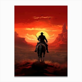 Red Dead Redemption 12 Canvas Print