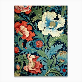 Floral Wallpaper 37 Canvas Print