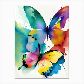 Colorful Butterflies 185 Canvas Print