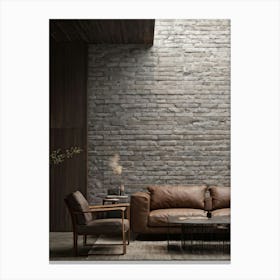 Modern Living Room 7 Canvas Print