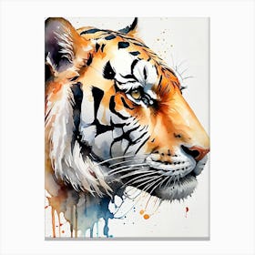 Tiger head Canvas Print