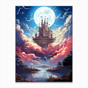 Castle In The Sky 4 Canvas Print