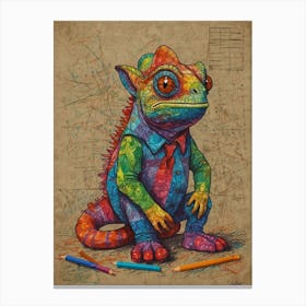 Chameleon 9 Canvas Print