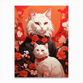 Two Cats Canvas Print