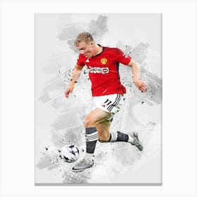 Rasmus Hojlund Manchester Canvas Print