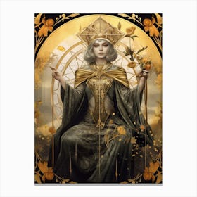 Golden Queen Canvas Print