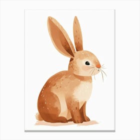 Havana Rabbit Kids Illustration 2 Canvas Print