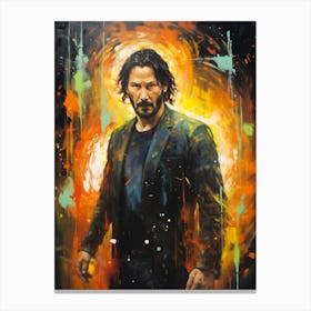 Keanu Reeves (1) Canvas Print