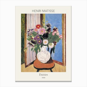 Henri Matisse Poster Daisies 1919 Canvas Print