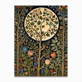 William Morris Tree Of Life 43 Canvas Print