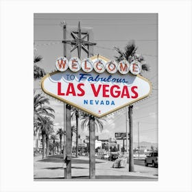 Las Vegas Sign Canvas Print