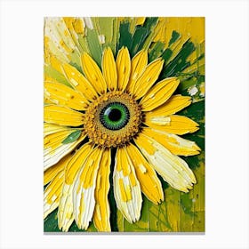 Sunflower Painting Canvas Print