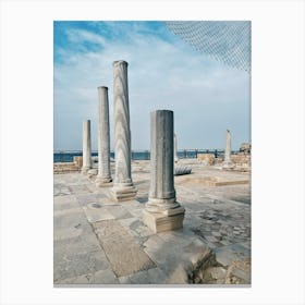 Ruins Of Caesarea Maritima II Canvas Print