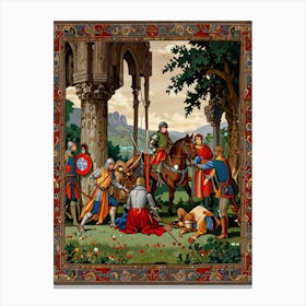 Knights Of The Round Table 2 Canvas Print