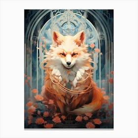 Fox Queen Canvas Print