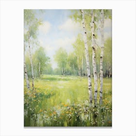 Birch Trees 1 Canvas Print