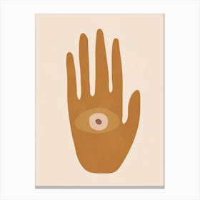 Hamsa Hand Canvas Print