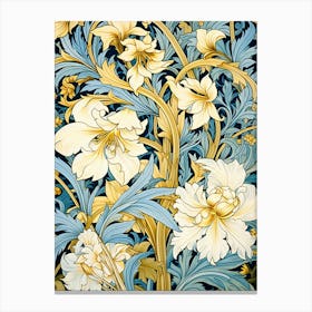 William Morris Lily Canvas Print