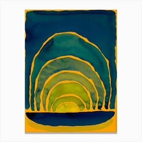 Georgia O'Keeffe - Light coming on the Plains No. 1. 1917 Canvas Print