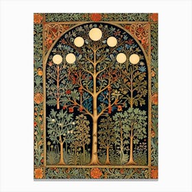 William Morris Tree Of Life 27 Canvas Print