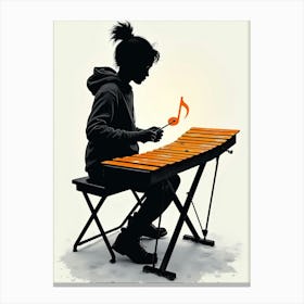 Xylophone Canvas Print