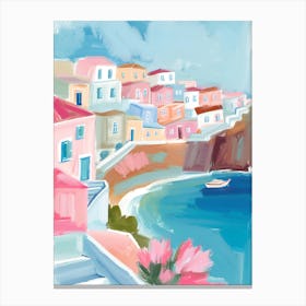 Amalfi Coast Positano Canvas Print