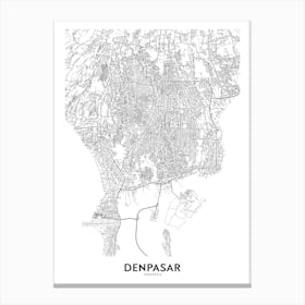 Denpasar Canvas Print