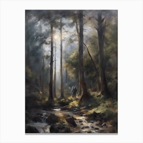 Walk In The Woods Canvas Print