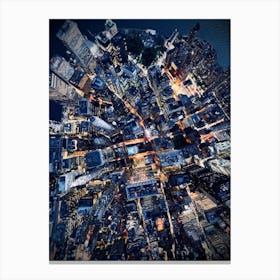 City by Night Canvas Print