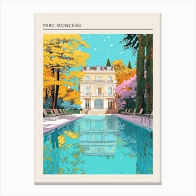 Parc Monceau Paris France 2 Canvas Print