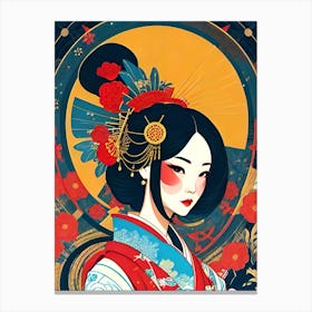 Geisha 99 Canvas Print
