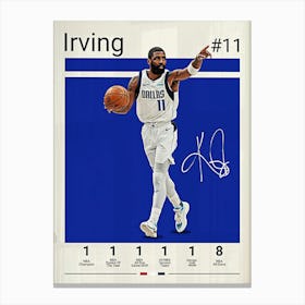 Kyrie Irving 1 Canvas Print