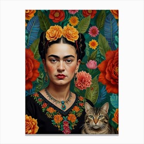 Frida Kahlo 8 Canvas Print