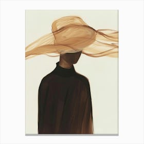 Hat Illustration Canvas Print