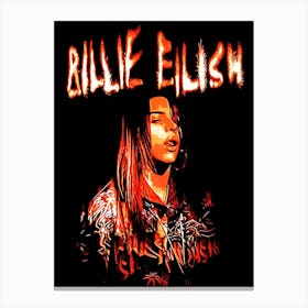 Billie Elish 1 Canvas Print