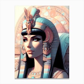 Cleopatra Portrait Artwork 112 Canvas Print