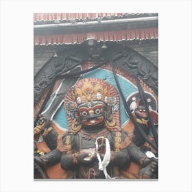 Bhairava By Binod Dawadi Canvas Print