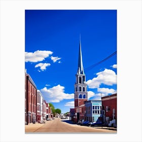 Brockton  1 Photography Canvas Print