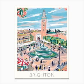 Brighton Canvas Print