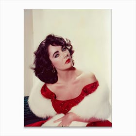 Elizabeth Taylor Canvas Print